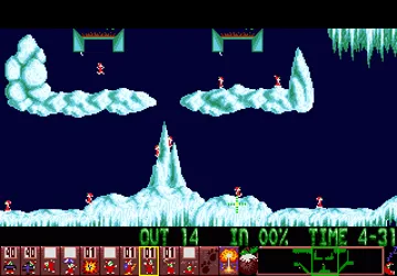 Holiday Lemmings 1994 screen shot game playing